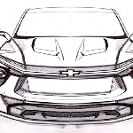 Sketsa Chevy Silverado EV yang Satu Ini Tunjukkan Perubahan Radikal