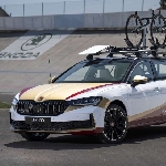 Skoda Superb Estate Dimodif Jadi Pickup, Siap Kawal Tour de France