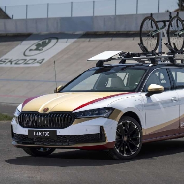 Skoda Superb Estate Dimodif Jadi Pickup, Siap Kawal Tour de France