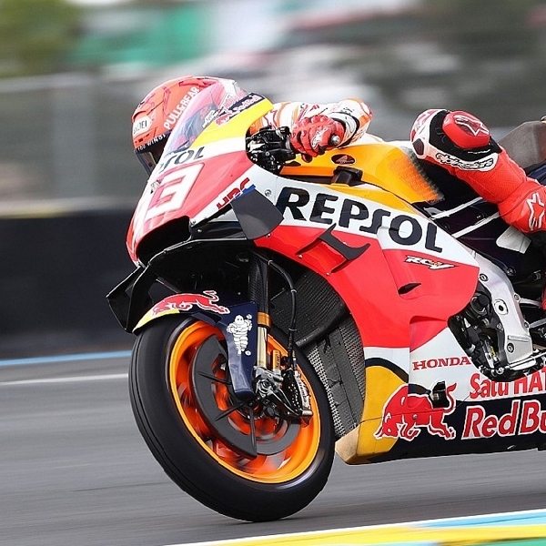 MotoGP: Start Dari Posisi Kedua, Marc Marquez Sumringah