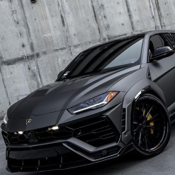 Lamborghini Urus Tampil Sangar Berbalut Matte Grey Widebody Mengadopsi Ban Berukuran 24 Inci