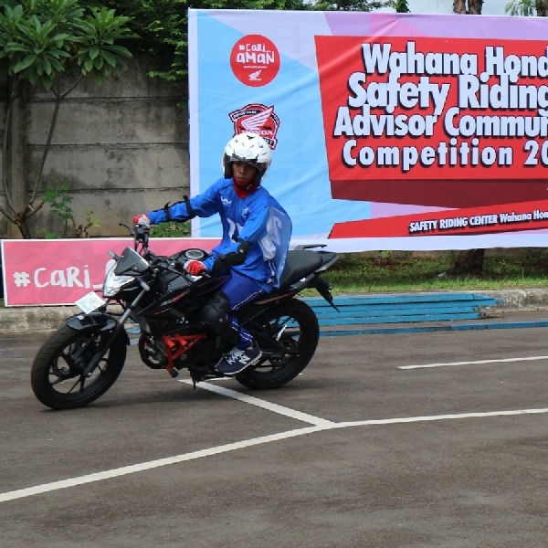 Latih Skill, Wahana Siap Tanding Safety Riding Nasional