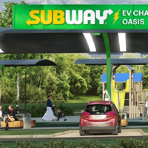 Subway Bakal Bangun Jaringan Pengisian EV Berbasis Resto