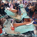 Suzuki Access 125, Dimensinya Gede Bergaya Retro Classic Hadir di IMOS 2025