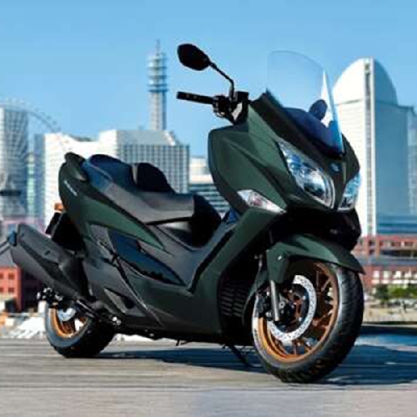 Suzuki Burgman 400 Hadirkan Warna Baru Untuk Eropa