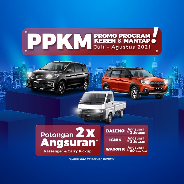 Suzuki Finance Genjot Penjualan Melalui PPKM Potongan 2 Kali Angsuran