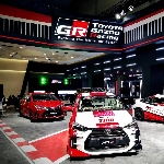 Ada All New Agya Balap, Ini Isi Booth Toyota di Gaikindo Jakarta Auto Week