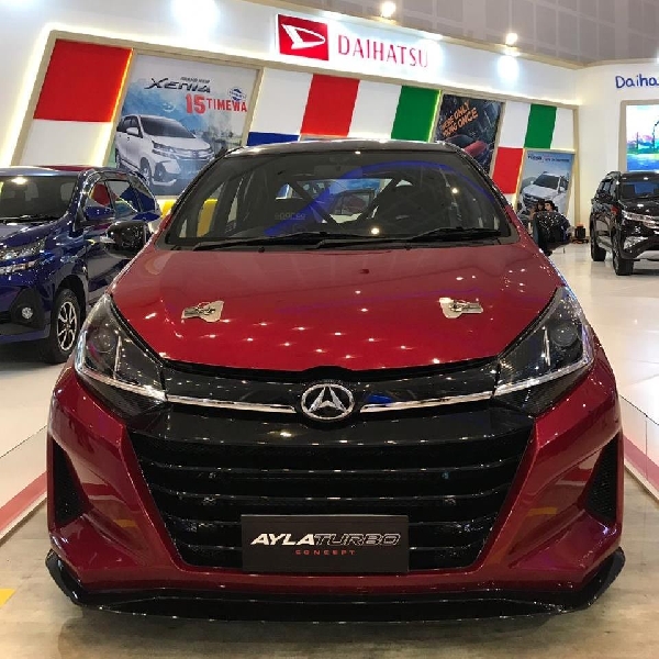 Ayla Turbo, Sambangi GIIAS Surabaya Auto Show 2019