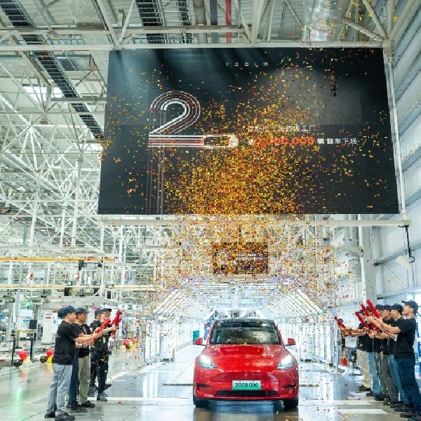 Gigafactory Tesla di China Capai Raihan Produksi 2 Juta Unit EV