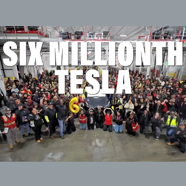 Tesla Rayakan Pencapaian Produksi Ke-6 Juta Unit