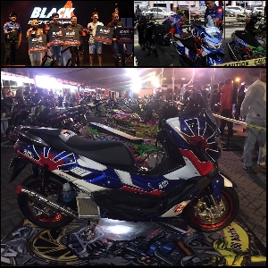 NMAX Motif Arai Asal Gorontalo, Dinobatkan Sebagai The Best of Show Profesional