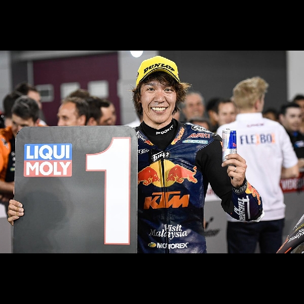 Moto2: Bertaruh Untuk Menang dan Gagal, Nagashima Cetak Podium Pertama di Qatar 