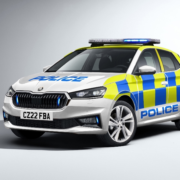Skoda Fabia Supermini 2022, Mobil Dinas Terbaru Polisi Inggris