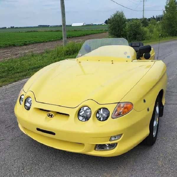 Gila, Builder Ini Gabungkan Honda Gold Wing dan Hyundai Coupe