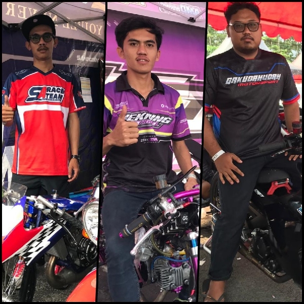 Tim Private di Black Drag Bike Kanjuruhan, Ada SA Racing Team, Gak Udah2 Racing Team,  FR10 Ramaikan Race 