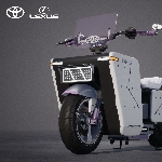 Wow! Toyota Bikin Motor Listrik, Desainnya Futuristik Siap Dipakai Harian