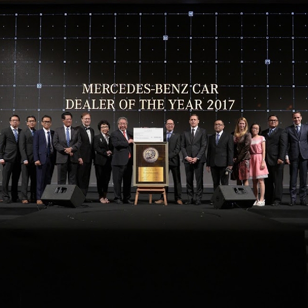PRO Motor Raih Gelar Mercedes-Benz Dealer of the Year