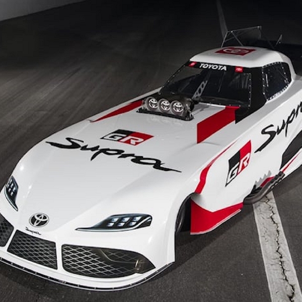 Toyota Luncurkan All-New GR Supra Versi Funny Car