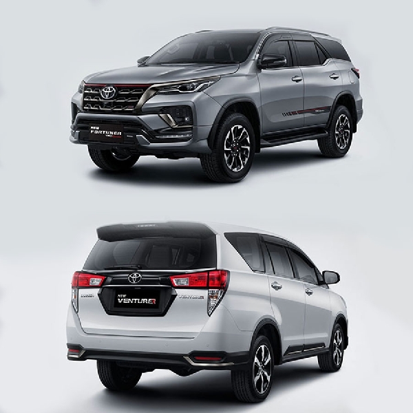 Toyota New Fortuner dan New Innova Mengaspal di Indonesia