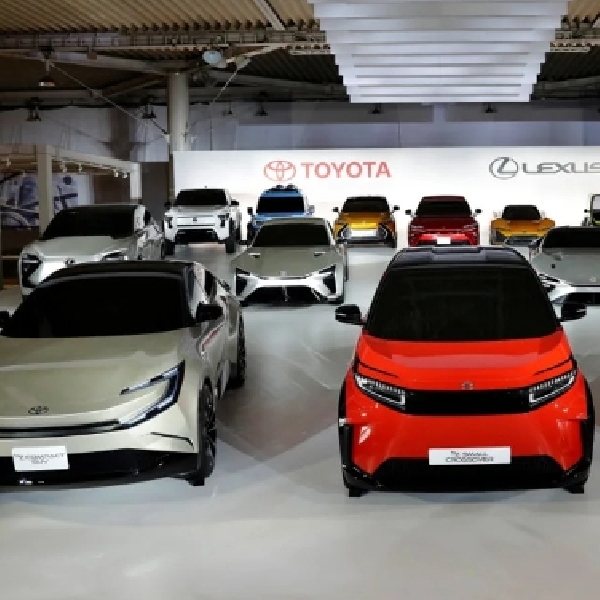 Toyota Kebut Produksi EV, Targetkan 600.000 Unit di Tahun 2025