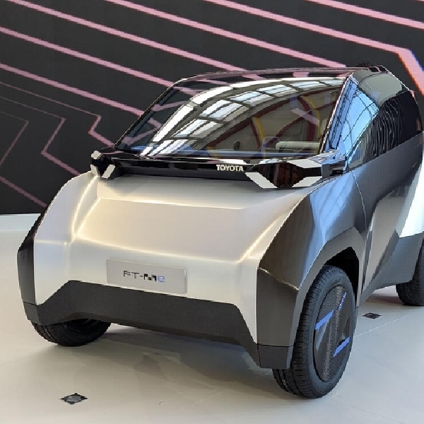 Toyota Ungkap Konsep FT-Me, Mobil Mikro dengan Panel Surya