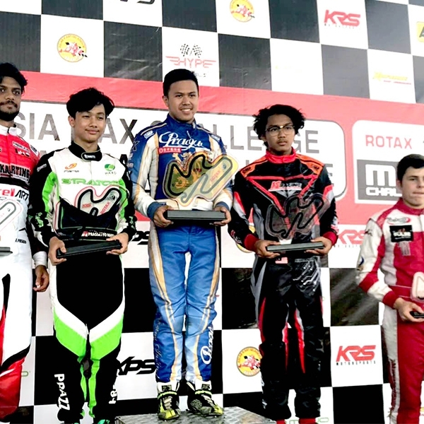 Prassetyo Hardja Tempati Podium di Rotax Asia Max Challenge