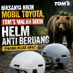Biasa Modifikasi Mobil Toyota, TOM'S Tiba-Tiba Bikin Helm Anti Beruang, Buat Apa Sih?