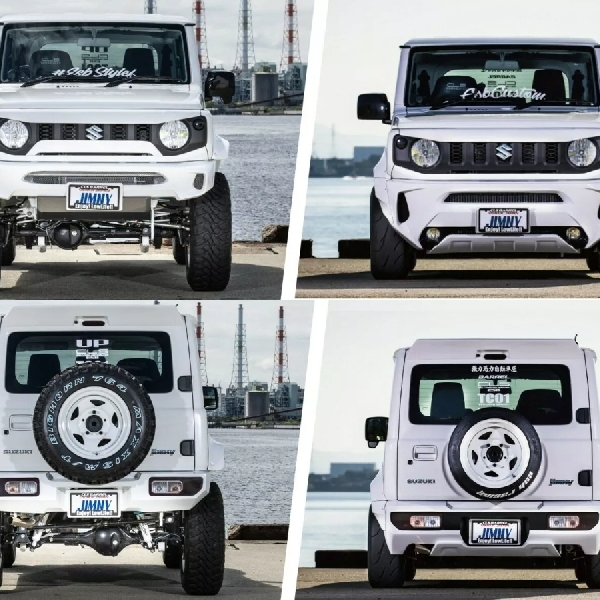 Tuner Asal Jepang Rilis Paket Modifikasi Slam dan Off-Road Untuk Suzuki Jimny JB74