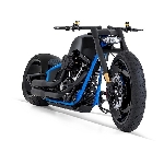 Harley Davidson X Bugatti, Custom Soft Tail Ini Tampangnya Supercar Sadis