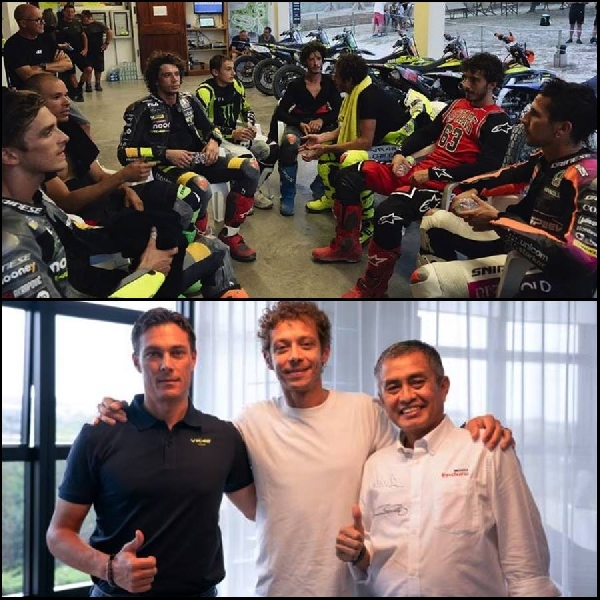  Valentino Rossi Resmikan VR46 Agency Usai Deal Kontrak  3 Tahun dengan Sponsor Utama Pertamina Enduro 