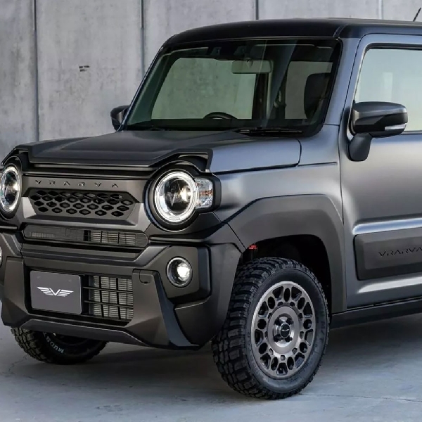 Vrarva IO, Suzuki Hustler Dengan Bodykit Terinspirasi Militer