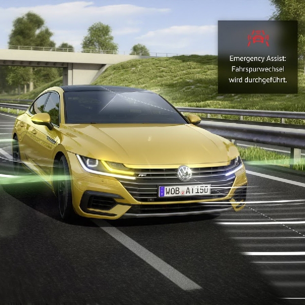 Arteon Innovative Emergency Assist Sytem dari Volkswagen