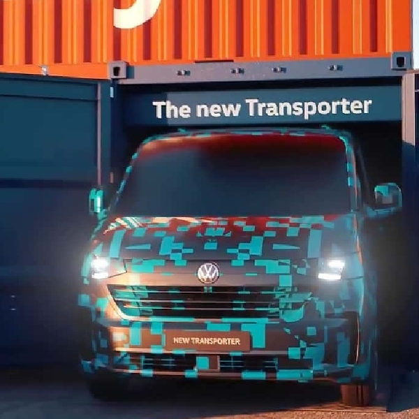 VW Rilis Teaser Ungkap Wujud Transporter Generasi Baru