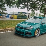 Modifikasi VW Golf Mk5 Russian Style, Gaya Ekstreme Ala Jalanan Moskow