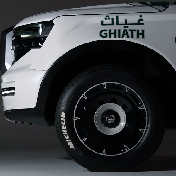 Polisi Dubai Gunakan Mobil W Motors Ghiath Smart Patrol, SUV Berbasis Nissan