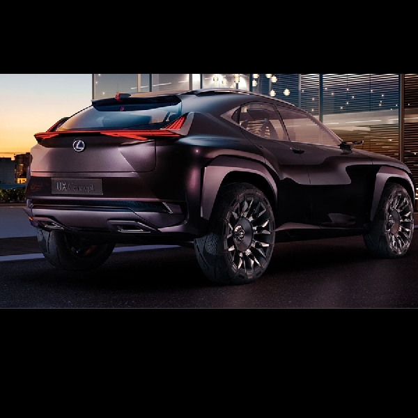 Lexus UX Concept Siap Melantai Awal Oktober