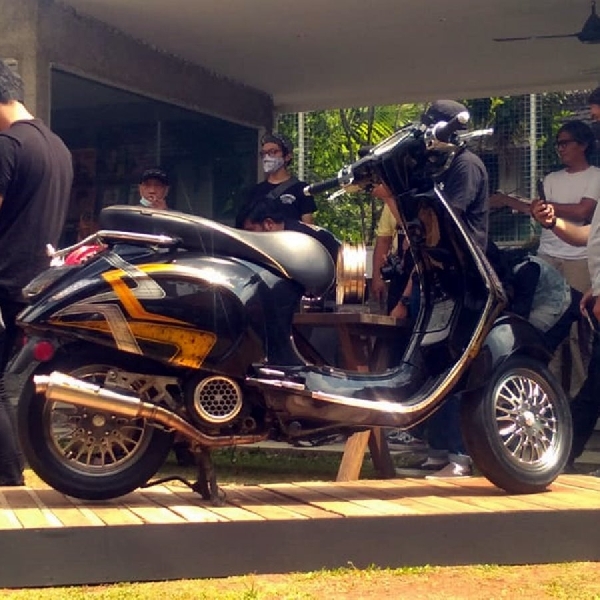 Genova Design Velg Premium Lokal Pertama Sasar Market Vespa Modern dan   Klasik