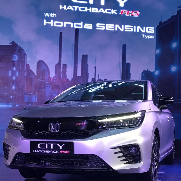 City Hatchback RS CVT Kini Dilengkapi Honda Sensing, Auto Keren BlackPals 