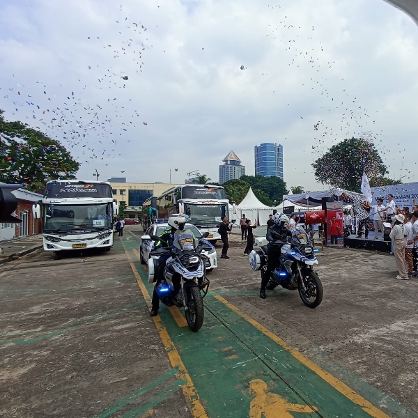  200 Mekanik dan Pelanggan Setia Mobil Lubricant dan Federal Oil Sukseskan Program Mudik Nyaman 2023