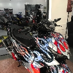 Modifikasi Expert Aerox Alpha Turbo Rockstar Besutan Nakano Garage 