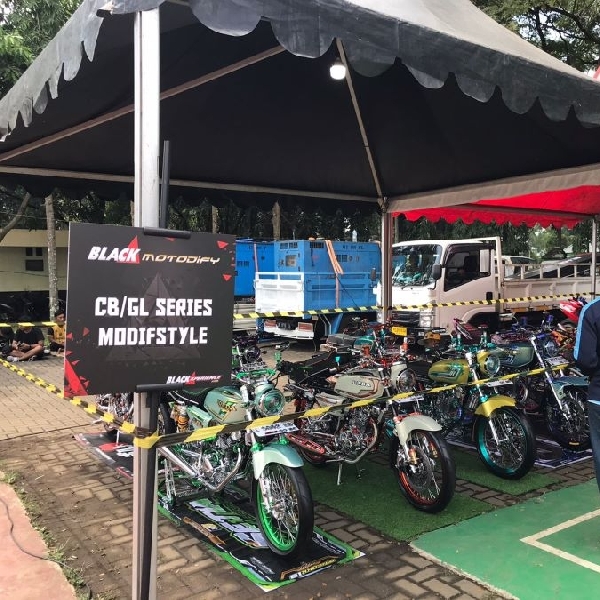 Keseruan Black Motodify Malang 2025! Motor Modifikasi Top Abies!