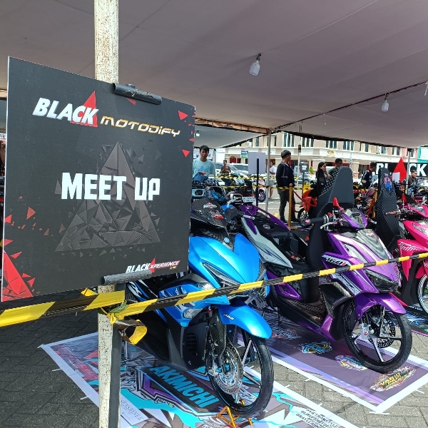 Trend Modifikasi Motor Meet Up di Manado Gak Kalah Keren