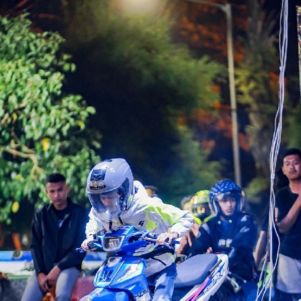 Kelas AG Style  5KM Dimainkan untuk Balap Resmi Black Drag Bike Kanjuruhan