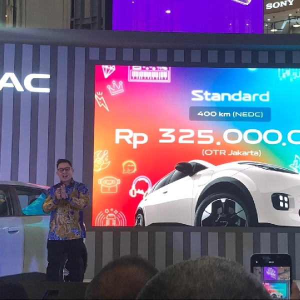 Rilis Harga Resmi AION UT CKD Cukup Menarik, Tidak Berubah Meski Insentif  Fiskal Berakhir