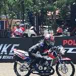 Black Drag Bike Kanjuruhan Membludak,  Tembus 600 Dragster  Lokal Haus Balap Resmi