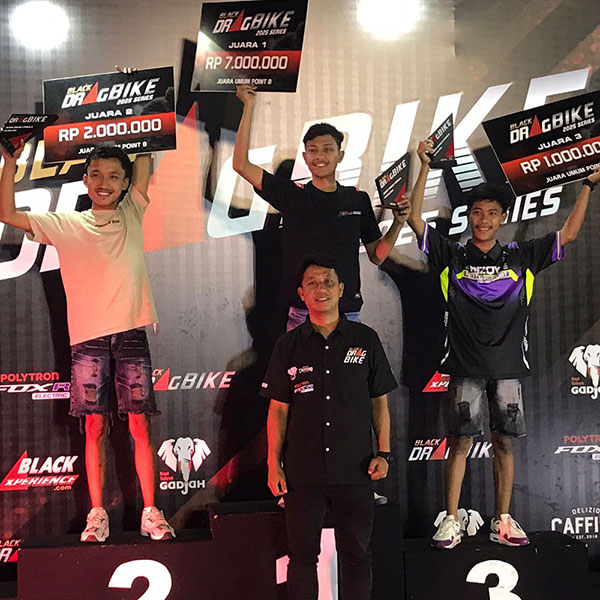 Black Drag Bike 2025 Seri II Kanjuruhan Usai, Simak Catatan Para Kampiun 
