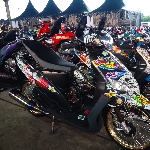 Black Motodify Seri I Semarang Makin Colourfull, Jadi Trendsetter Modifikasi 