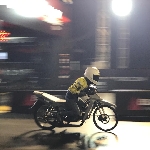 Drag Bike Supporting Kelas Malam FIZ-R 125cc Rangka STD Sunmori, Raka Komang Torehkan 8.186 detik