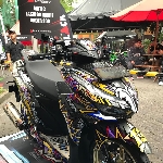 Telan Budget Rp800 juta selama 2 Tahun, Vario Ngabers Random Juara Black Motodify Bandung