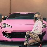 Toyota 86 Pink Tampil Seksi, Widebody Pandem Berdiri Ala Rocket Bunny